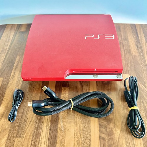 Console ps3 slim - ps3, rossa