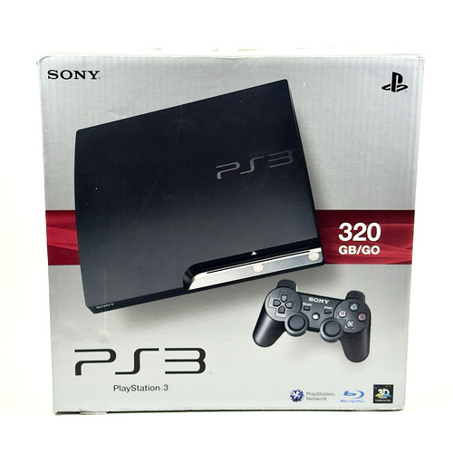 Sony ps3 slim 320gb cech - sony, cech-2504b