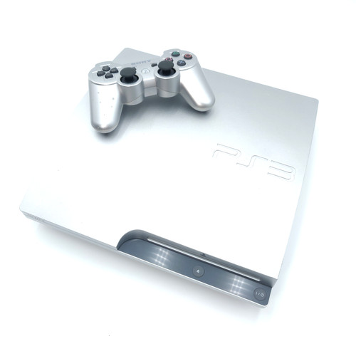 Console ps3 slim 320 silver - 320, gb