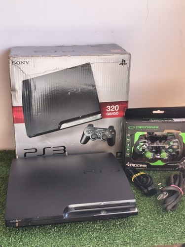 Ps3 slim console 320gb boxata - ps3,