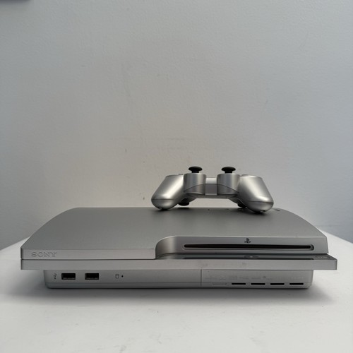 Console ps3 slim - console, silver