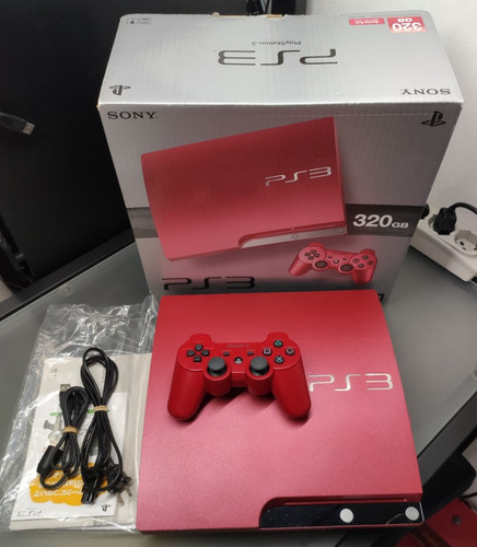 Sony playstation red - sony,