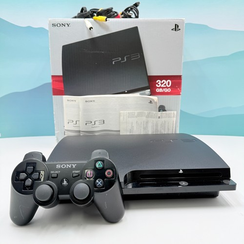 Sony playstation slim 320 gb - playstation, 3